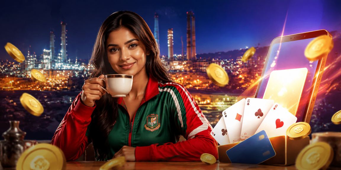 গাজীপুরের একজন খেলোয়াড় ক্রিকেট বেটিং উপভোগ করছেন